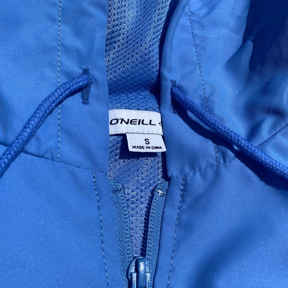 O’neal Water Resistance Proof Rain Jacket Cropped With Pockets Hooded - Picture 3 of 5